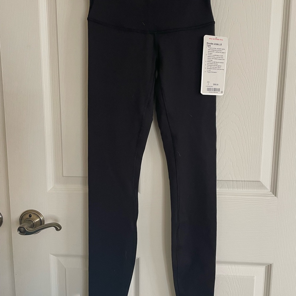 Lululemon Black Yoga Pants